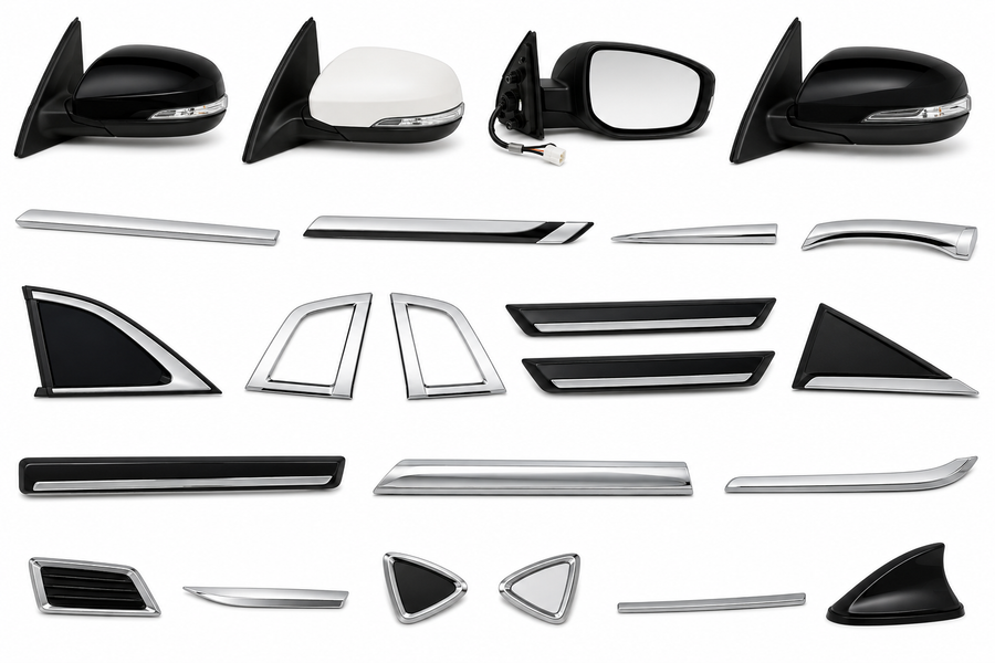 Mirrors, Moldings, Garnish & Emblems