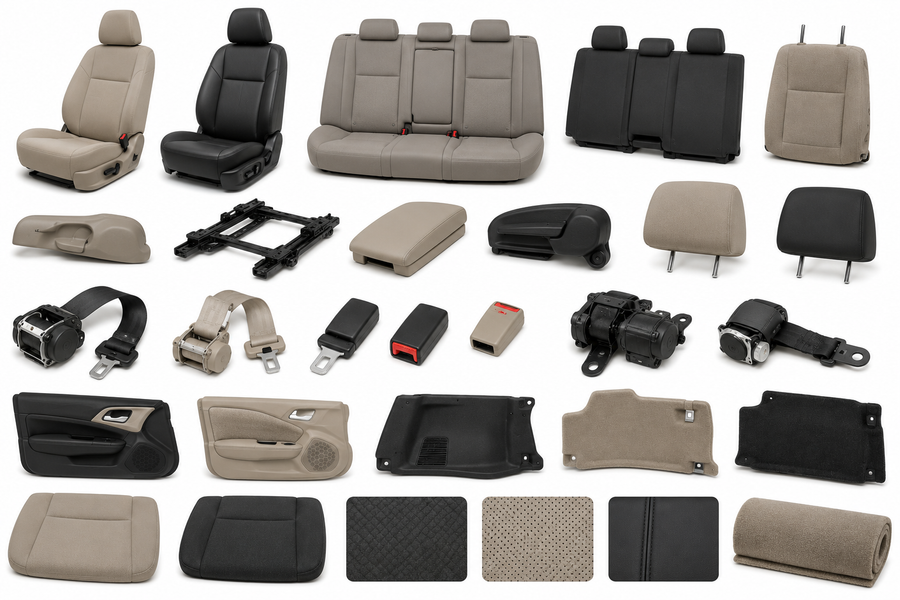 Seats, Seat Belts & Upholstery