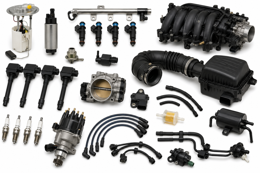 Fuel, Intake & Ignition