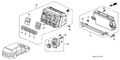 Honda New 2000-2004 Fits Honda Odyssey Control Assy., Auto Air Conditioner, Part # 79650-S0X-A42