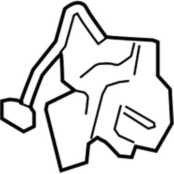 Ford New 2003-2008 Fits Ford / Lincoln / Mercury Explorer / Explorer Sport Trac / Aviator Latch Position Passenger Side, Part # 8L2Z7826412B