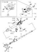 Honda New 1995-1997 Fits Honda Passport Screw-LK Washer, Door Warning Switch (3X8), Part # 90391-03080