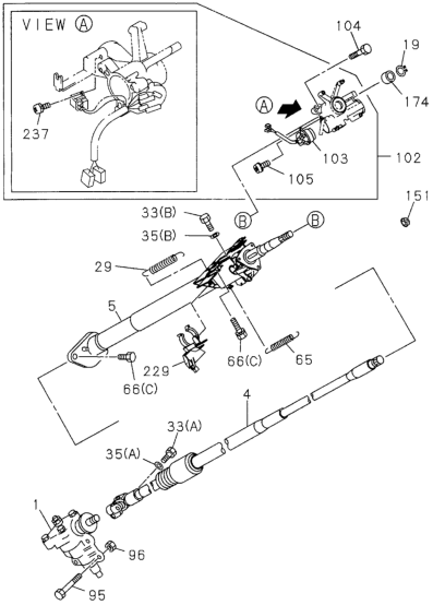 Honda New 1995-1997 Fits Honda Passport Screw-LK Washer, Door Warning Switch (3X8), Part # 90391-03080