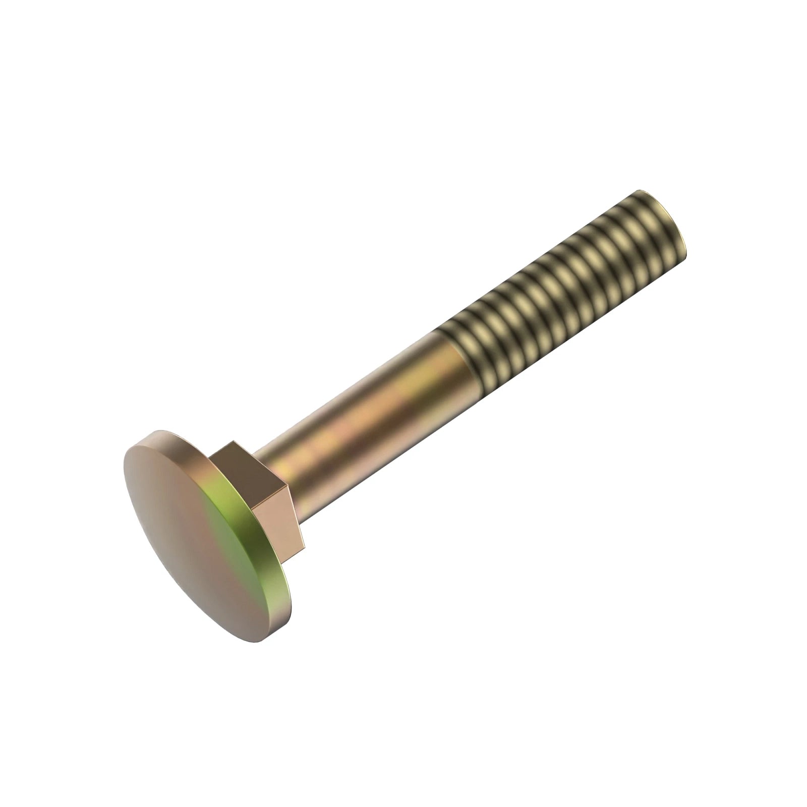 03M7091: Fits John Deere 03M7091 Round Head Square Neck Bolt, M6 X 40 – Genuine OEM