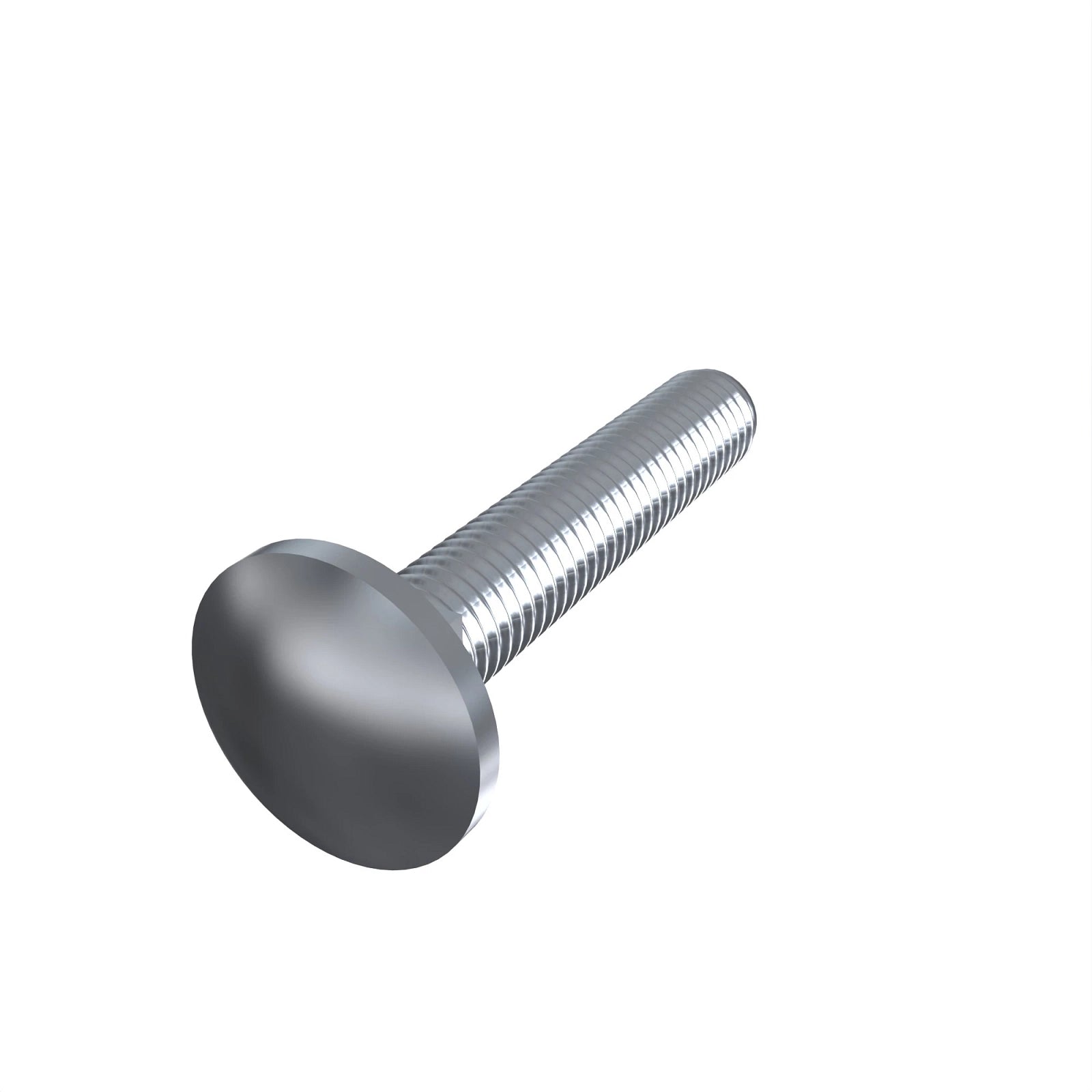 03M7280: John Deere 03M7280 Carriage Bolt, M6 x 45