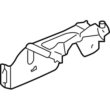 New 2005-2012 Fits Acura RL Bracket A, Navigation, Part # 39541-SJA-A00