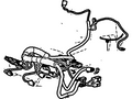 Ford New 2007-2008 Fits Ford / Lincoln Expedition / Navigator Wire Assy Base No. 14a699a Position Driver Side, Part # 7L1Z14A699CAA