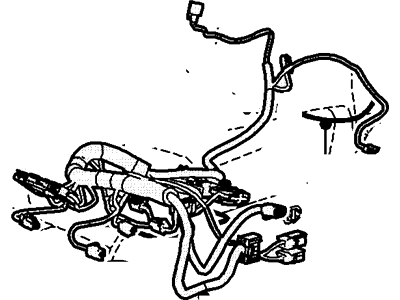Ford New 2007-2008 Fits Ford / Lincoln Expedition / Navigator Wire Assy Base No. 14a699a Position Driver Side, Part # 7L1Z14A699CAA