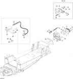 Fits 2005-2006 Ski-Doo Expedition 600 H.O. SDI / Expedition V-1000 LH Grip, OEM Part # 605251811