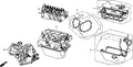 Honda New 1989 Fits Honda Accord Transmission Gasket Kit, Part # 061C1-PF4-307