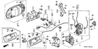 New 1999-2002 Fits Honda Odyssey Handle Assy., R. FR. Door (Outer) *G501M* (FERN METALLIC), Part # 72140-S0X-A13ZF