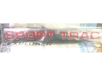 Ford New 2009-2010 Fits Ford Explorer Sport Trac Name Plate, Part # 9A2Z7842528A