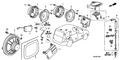 Honda New 2006-2008 Fits Honda Pilot Satellite Antenna Box XM Unit, Part # 39820-S9V-A02