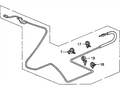Acura New 1997-1999 Fits Acura CL Feeder Assembly, Glass Antenna Csl, Part # 39160-SS8-A01