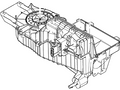 Ford New 2009 Fits Ford Flex Ac & Heater Assembly Base No. 19850, Part # AG1Z19850C