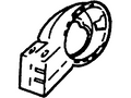 Ford New 1997-2000 Fits Ford / Mercury Contour / Mystique Housing Fuel Tank Fill, Part # F8RZ5427936BA
