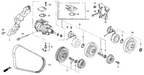 New 1990-1993 Fits Honda Accord Clutch Set, Magnetic, Part # 38900-P45-G02
