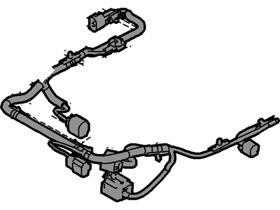 Ford New 2008 Fits Ford / Mercury Taurus / Taurus X / Sable Wiring Assy Base No. 14a699b Position Passenger Side, Part # 8G1Z14A699DA