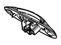 Ford New 2003-2005 Fits Lincoln Town Car Handle Assy - Door - Outer Base No. 22405 Position Driver Side, Part # 3W1Z5422405AAH