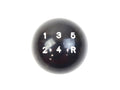 100912 - Gear Knob (white digits on black alloy)