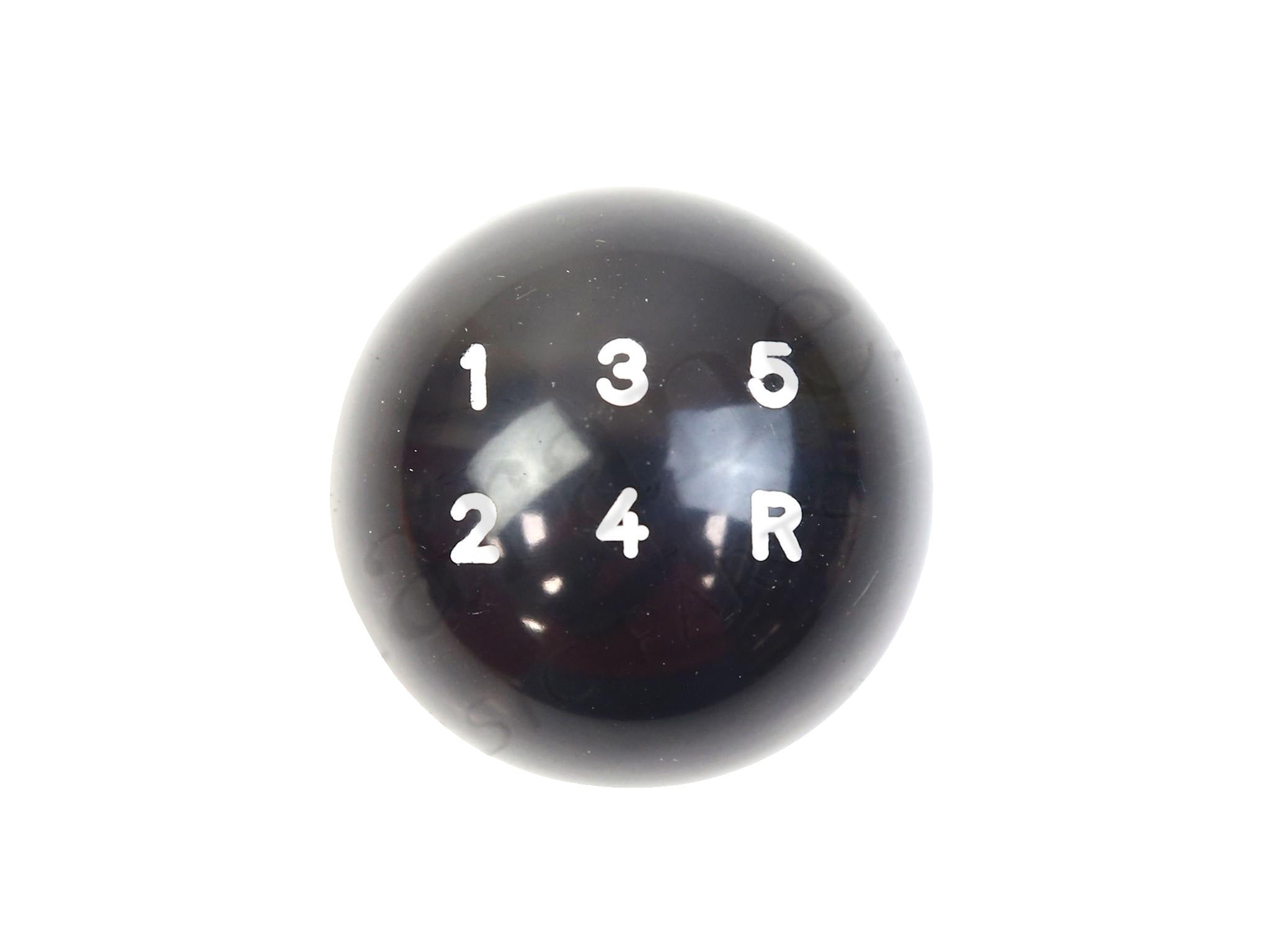 100912 - Gear Knob (white digits on black alloy)