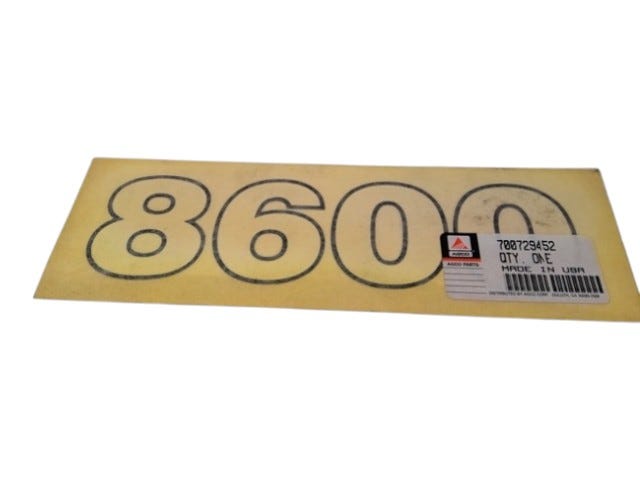 AGCO 700729452 — Iron Vault inventory image AGCOMANIFEST700729452