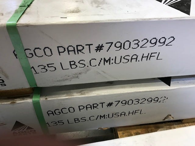 AGCO 79032992 — Iron Vault inventory image AGCOMANIFEST79032992