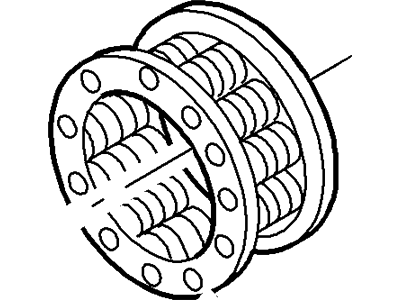 Ford New 1996-2005 Fits Ford E-250 / E-350/E-350 Super Duty / E-450 Super Duty Spring - Clutch Return Base No. 7b070, Part # F81Z7B070AA