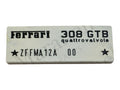 120436 - Chassis number plate 308 GTB QV