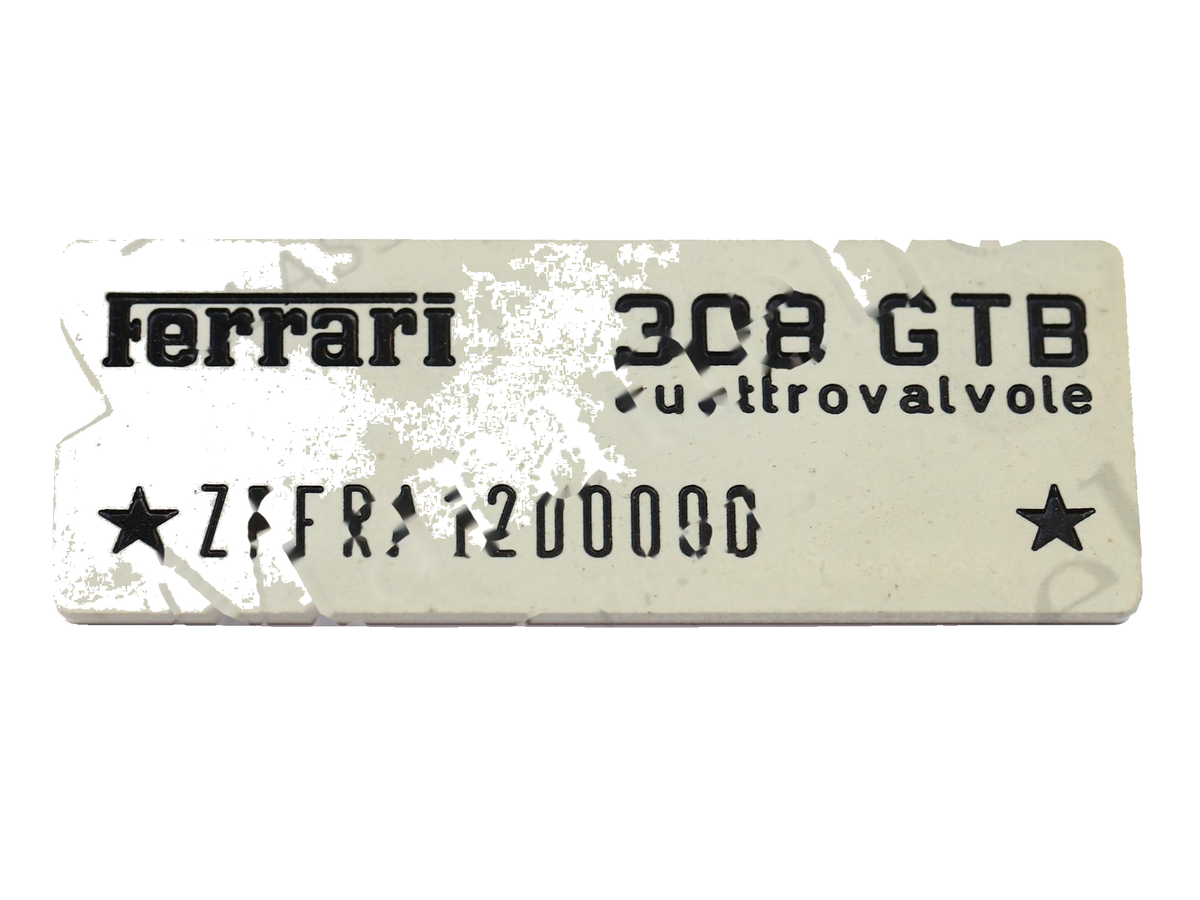 IronVault free local LaMa exact primary — Ferrari OEM 124197