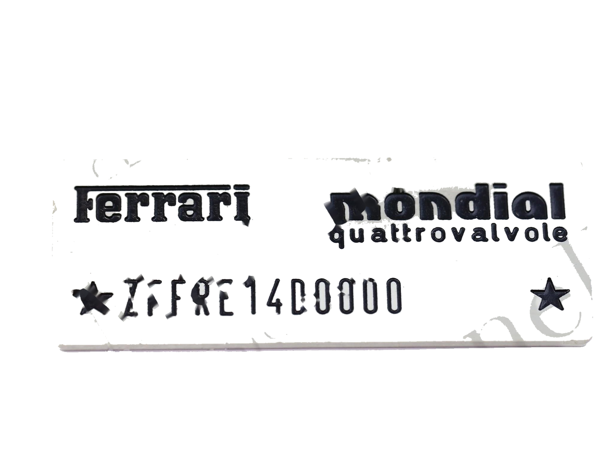 IronVault free local LaMa exact primary — Ferrari OEM 124201