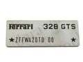 126553 - Chassis number plate 328 GTS