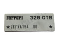 127194 - Chassis number plate 328 GTB