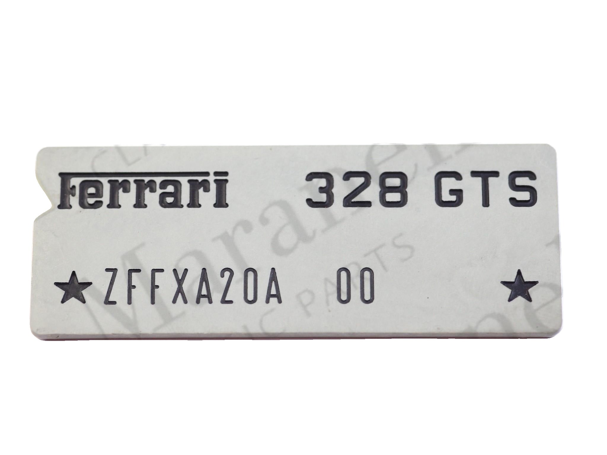 127195 - Chassis number plate 328 GTS
