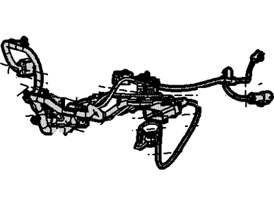 Ford New 2008-2010 Fits Ford / Mercury Explorer / Explorer Sport Trac / Mountaineer Wire Assy Base No. 14a699 Position Passenger Side, Part # 8L2Z14A699BA