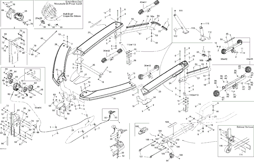 Sea-Doo - OEM schematic diagram - Part # 2572-517302673 - 09 Utilities - Ref # 67