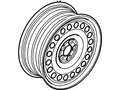 Ford New 2004-2010 Fits Ford / Lincoln / Mercury Explorer / Explorer Sport Trac / Aviator Wheel Assy Base No. 1007d, Part # 4L2Z1015AA