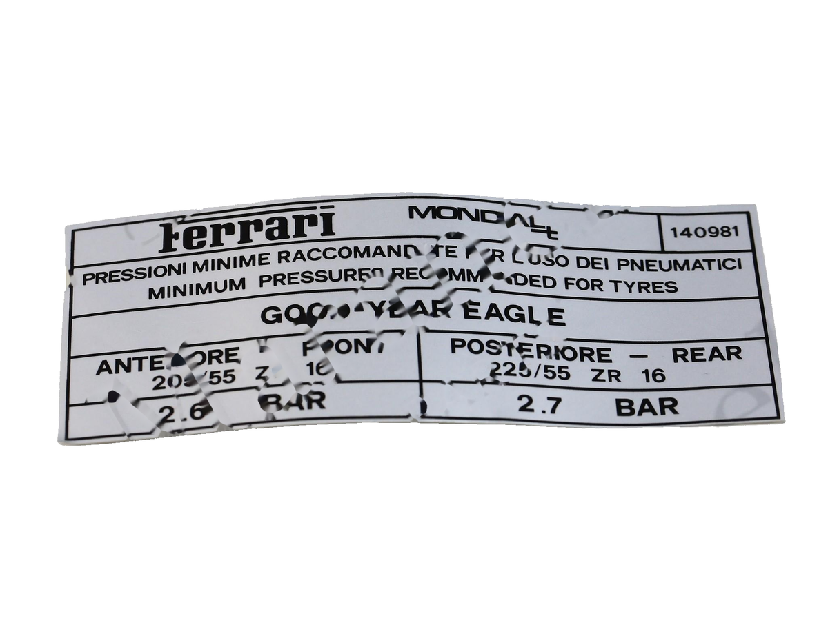IronVault free local LaMa exact primary — Ferrari OEM 140981