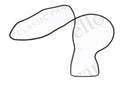 142472 - O-Ring Rear Engine Cover