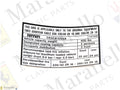 147259 - Tyre Inflation Plate GOODYEAR
