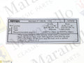 147270 - Goodyear Tyre Inflation Sticker