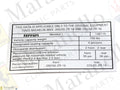148115 - Michelin Tyre Inflation Sticker