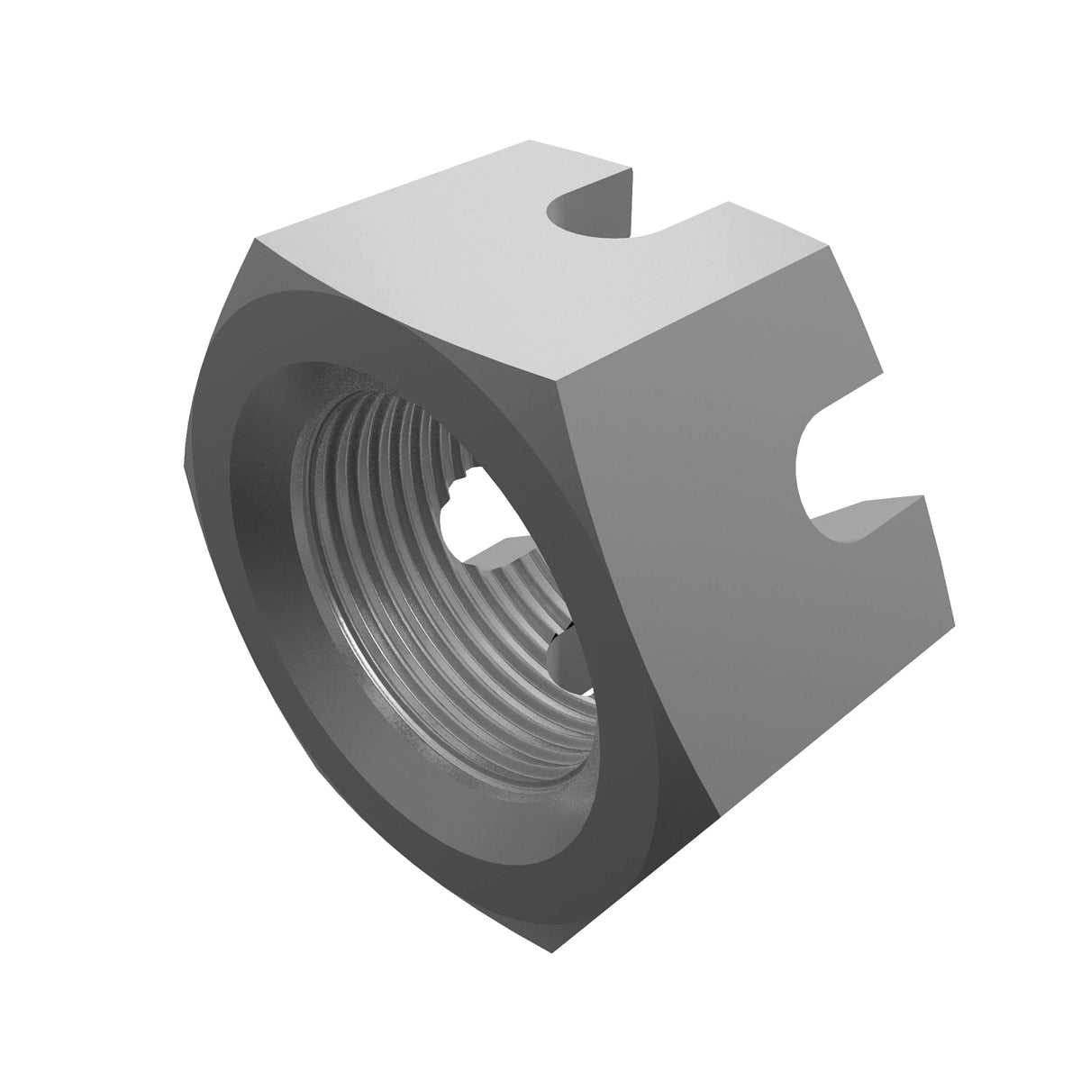 14H1086: Fits John Deere 14H1086 Hexagonal Slotted Nut, 3/4" – Genuine OEM