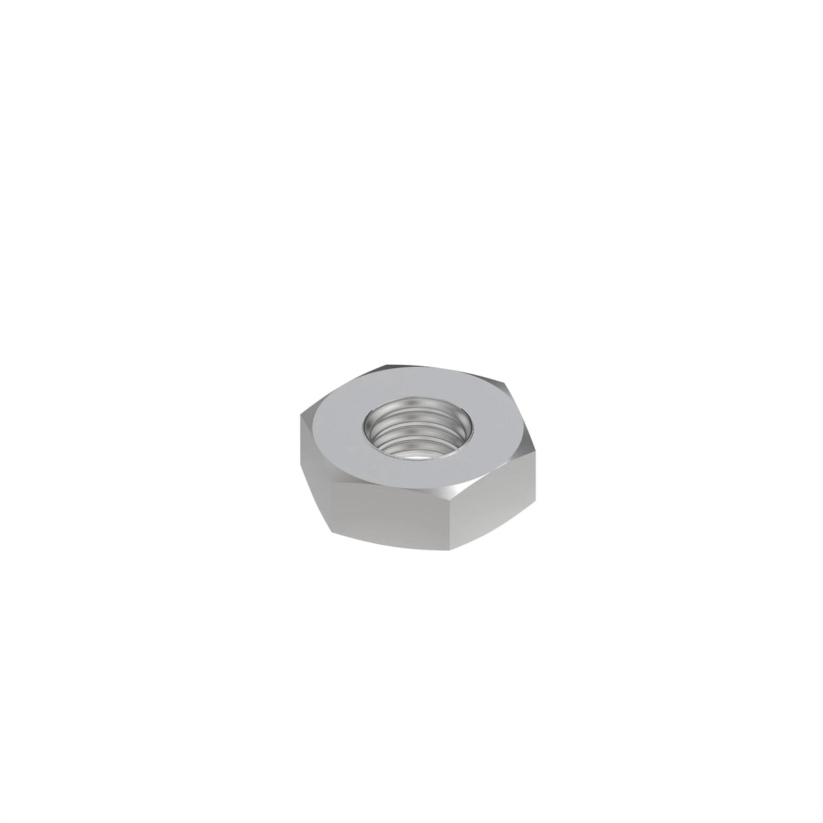 14H631: 14H631: Hexagonal Lock Nut, 0.19"