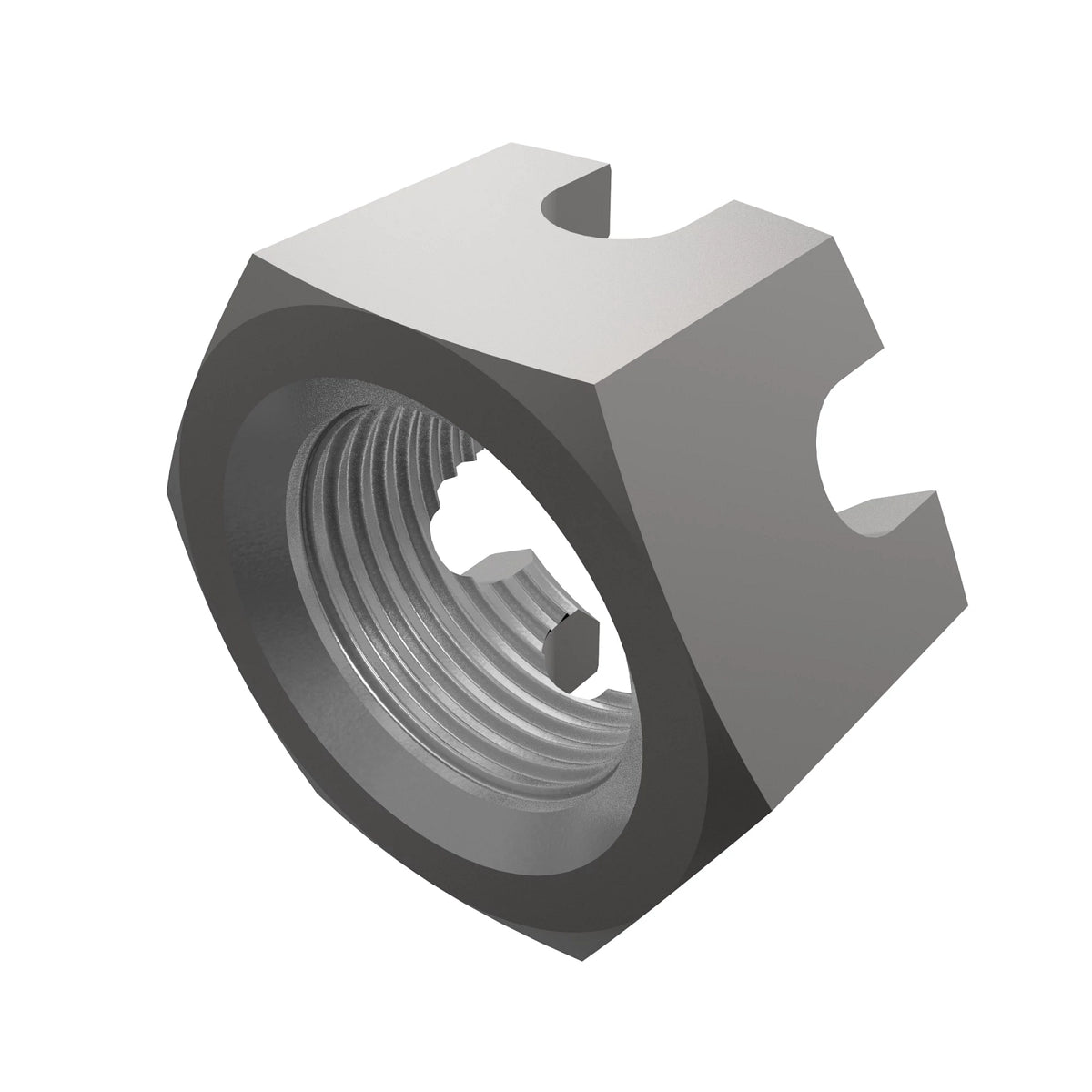 14H918: Fits John Deere 14H918 Castle Nut, 5/8" – Genuine OEM