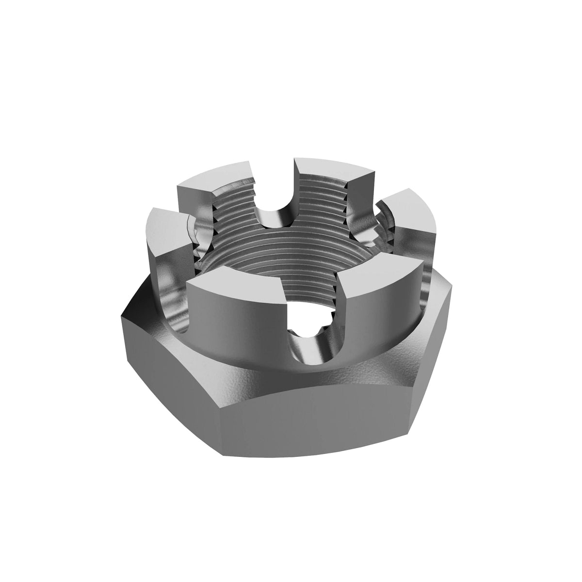 14M7331: Fits John Deere 14M7331 Hexagonal Slotted Nut, M16 – Genuine OEM