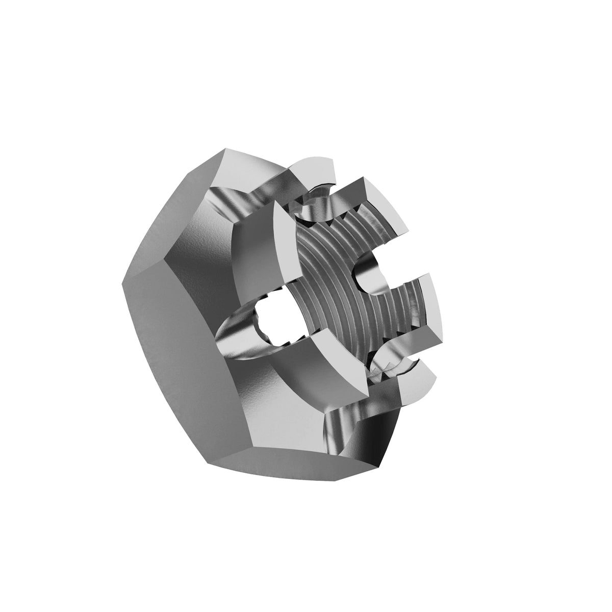 14M7395: Fits John Deere 14M7395 Hexagonal Slotted Nut, M14 – Genuine OEM