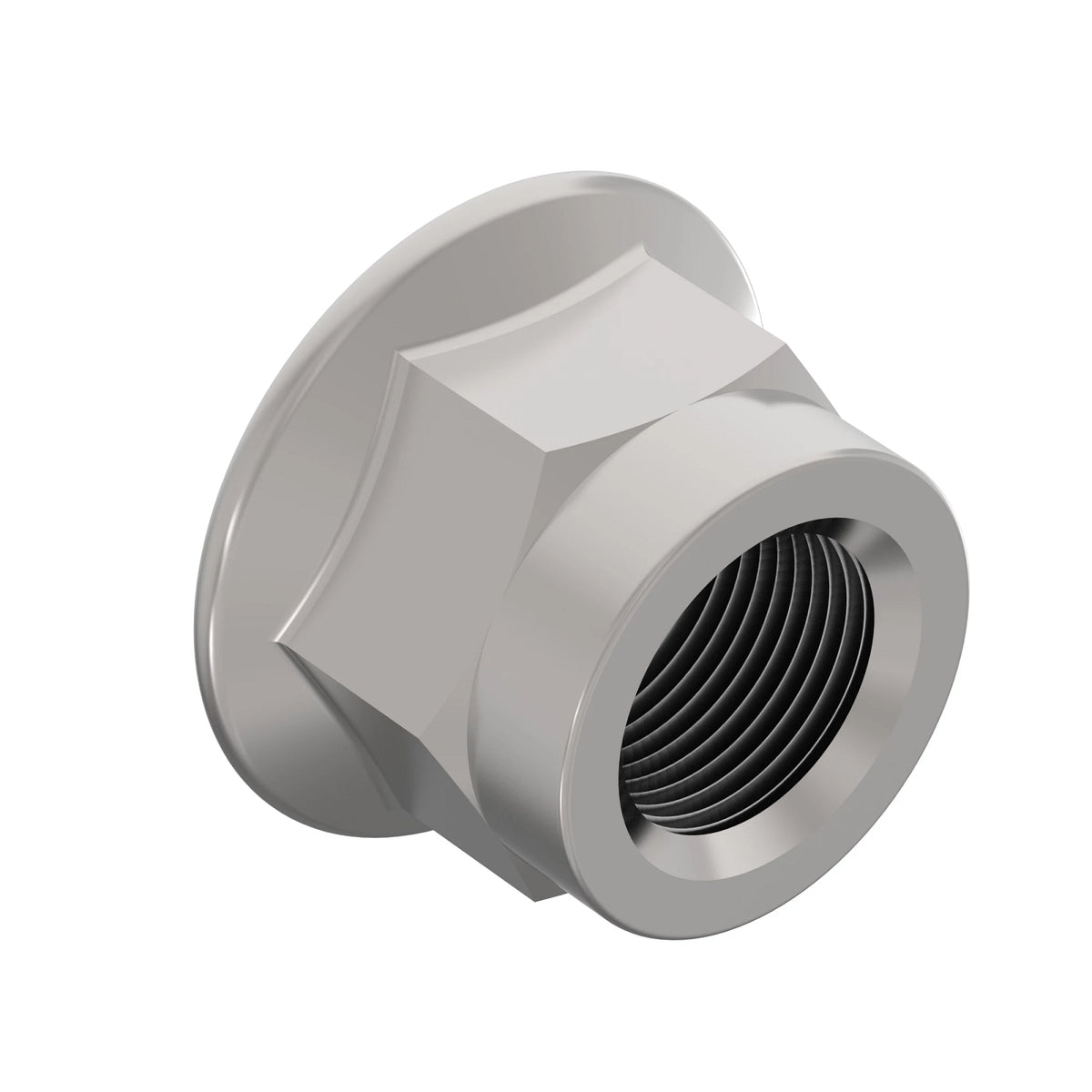 14M7396: John Deere 14M7396 Hexagonal Flange Lock Nut, M8