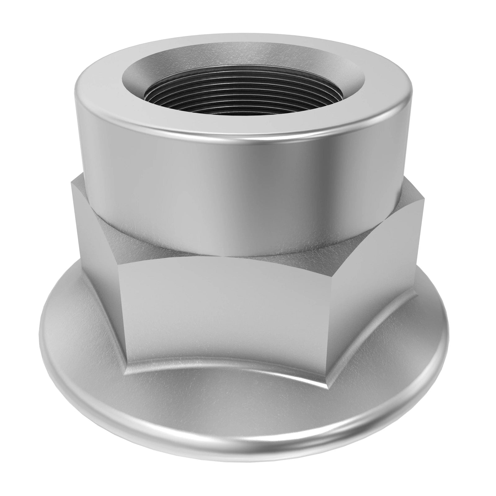 14M7400: John Deere 14M7400 Hexagonal Flange Lock Nut, M10