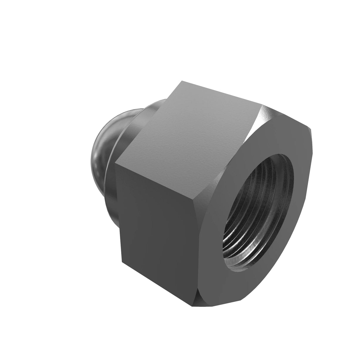 14M7478: John Deere 14M7478 Hexagonal Crown Nut, M8